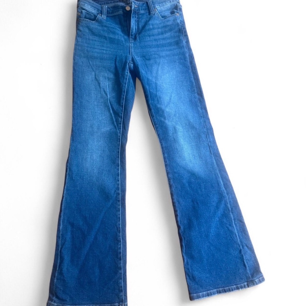 Blue Women's Flared Jeans